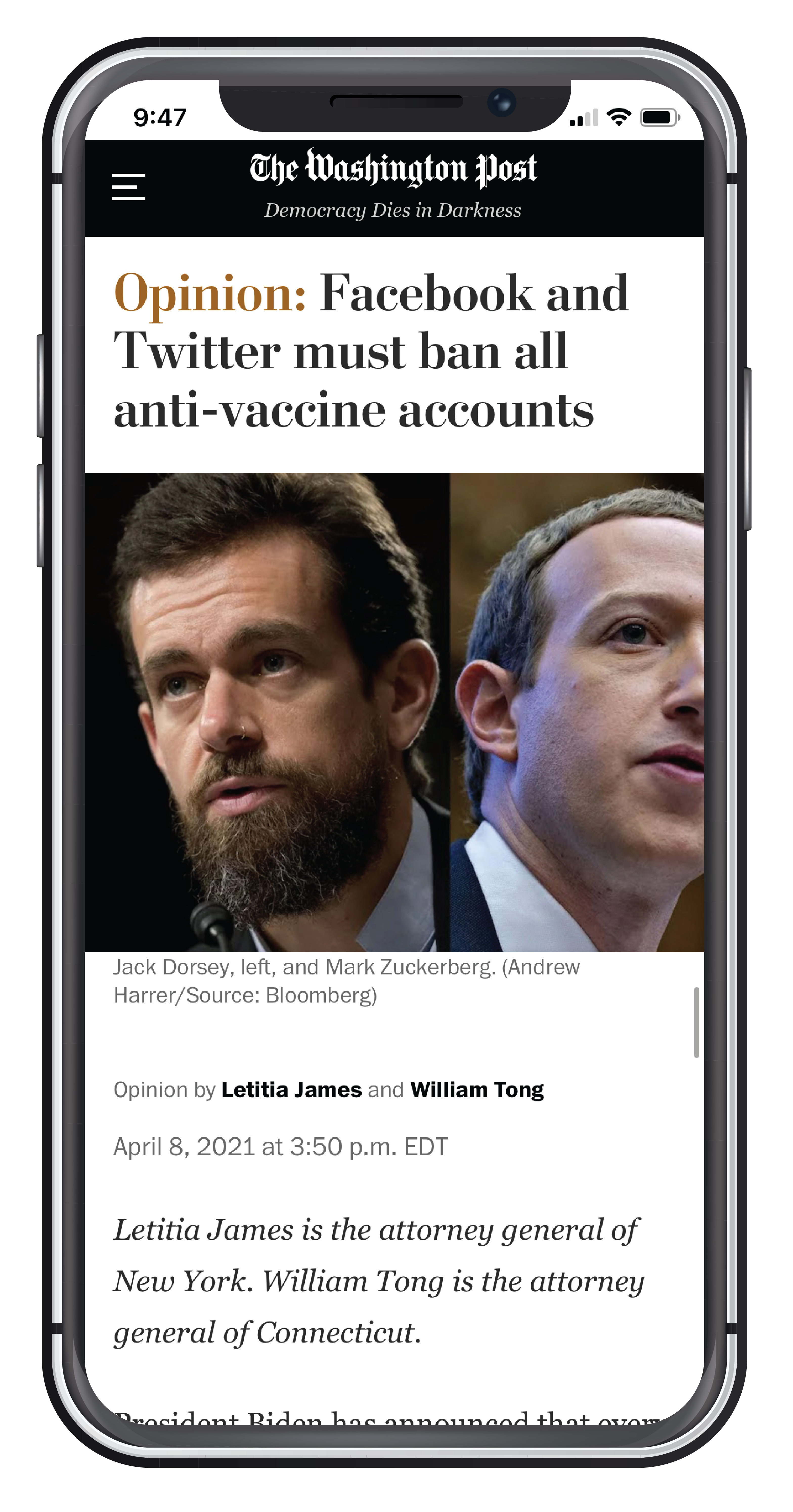 Washington Post: Facebook Anti-Vaccine Accounts