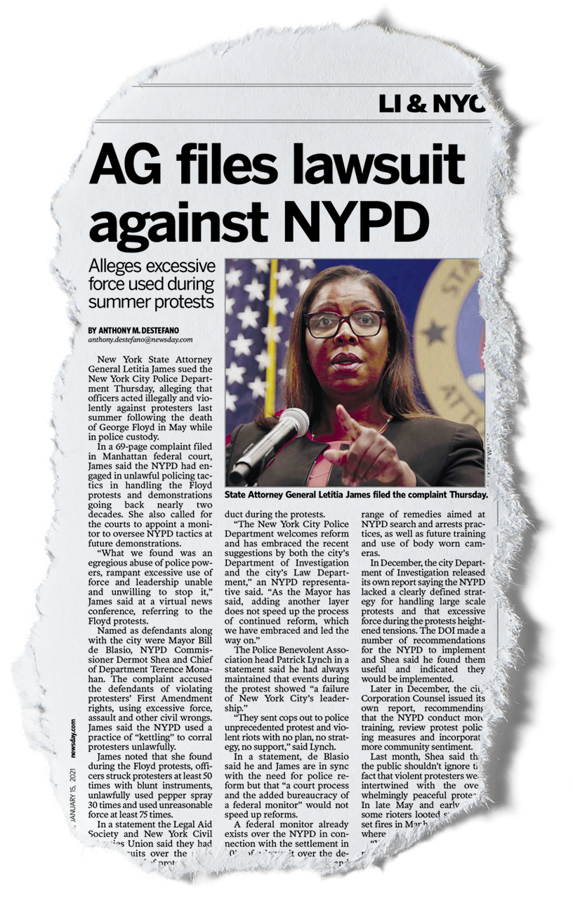 Newsday - NYPD